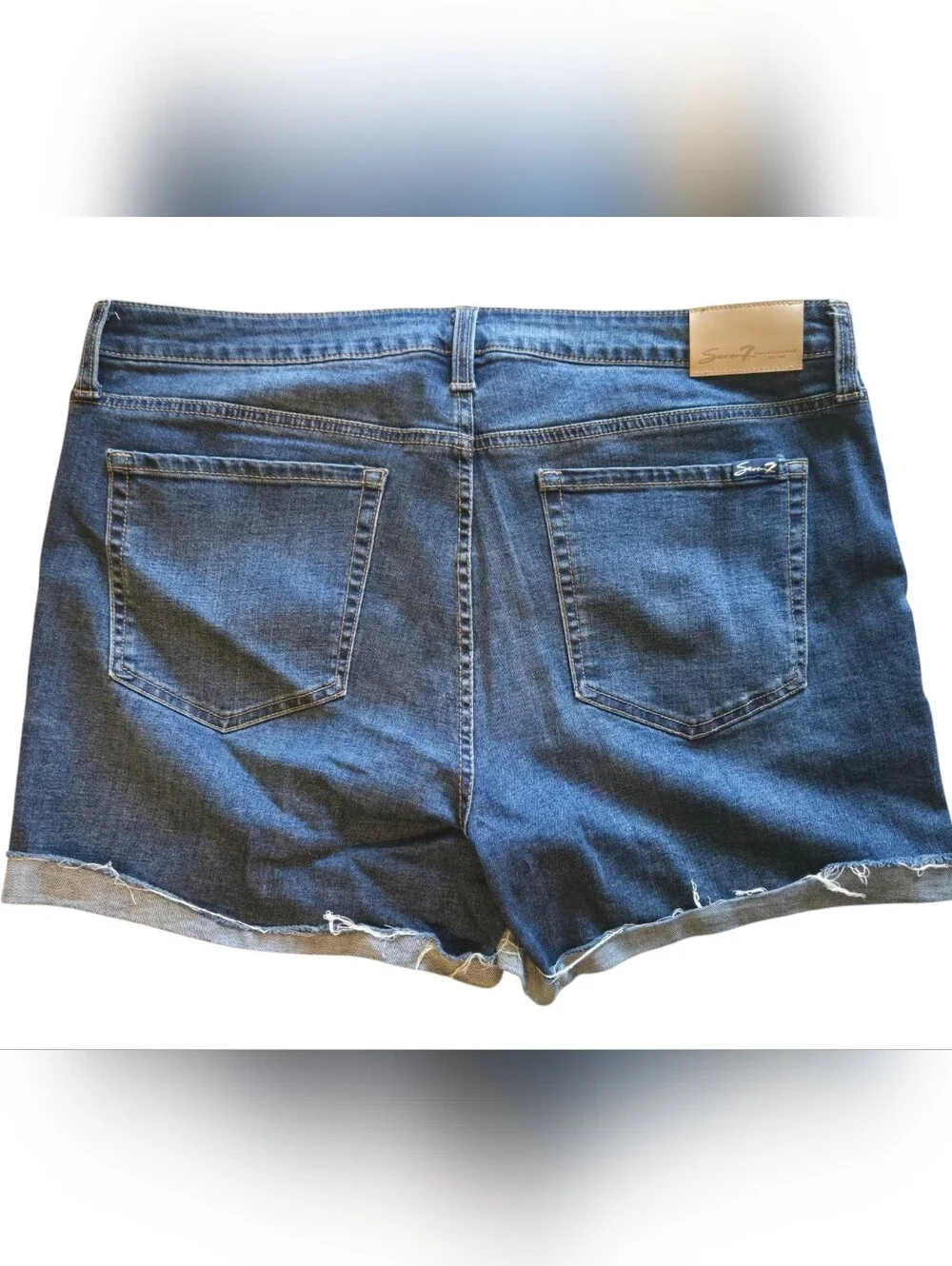 EUC Seven7 Women’s Denim Shorts Size 16 🌞 - Picture 3 of 4